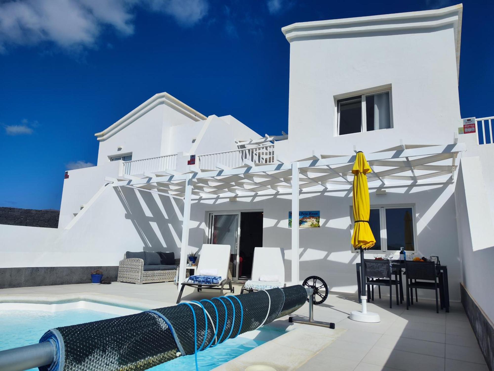 Villa Perla Blanca En Playa Blanca Bagian luar foto