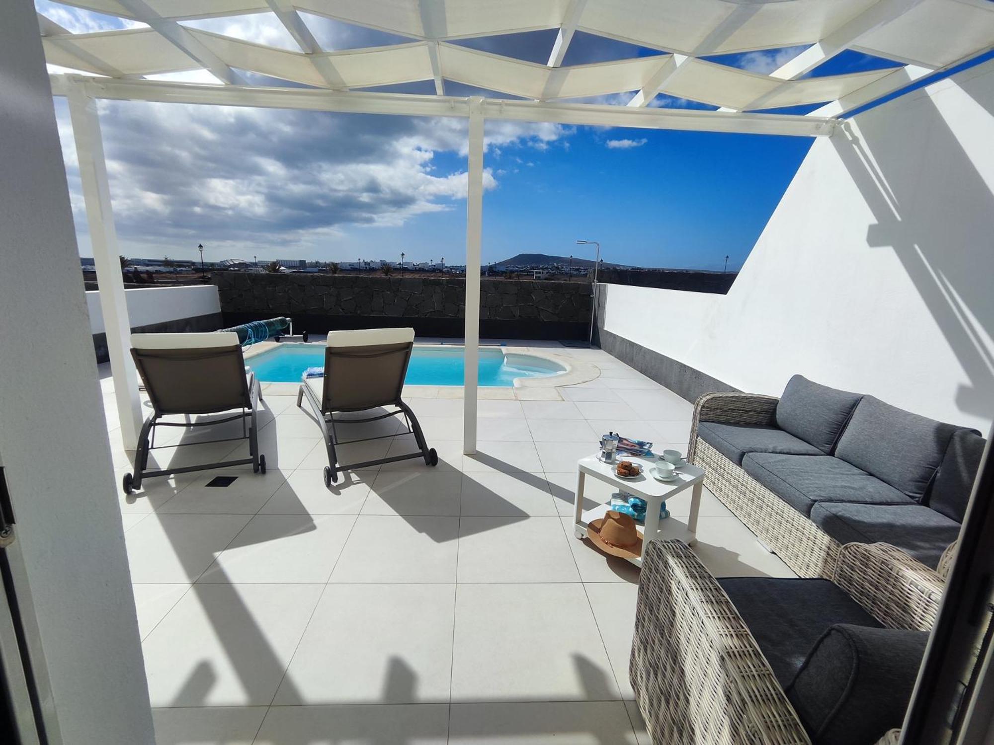 Villa Perla Blanca En Playa Blanca Bagian luar foto